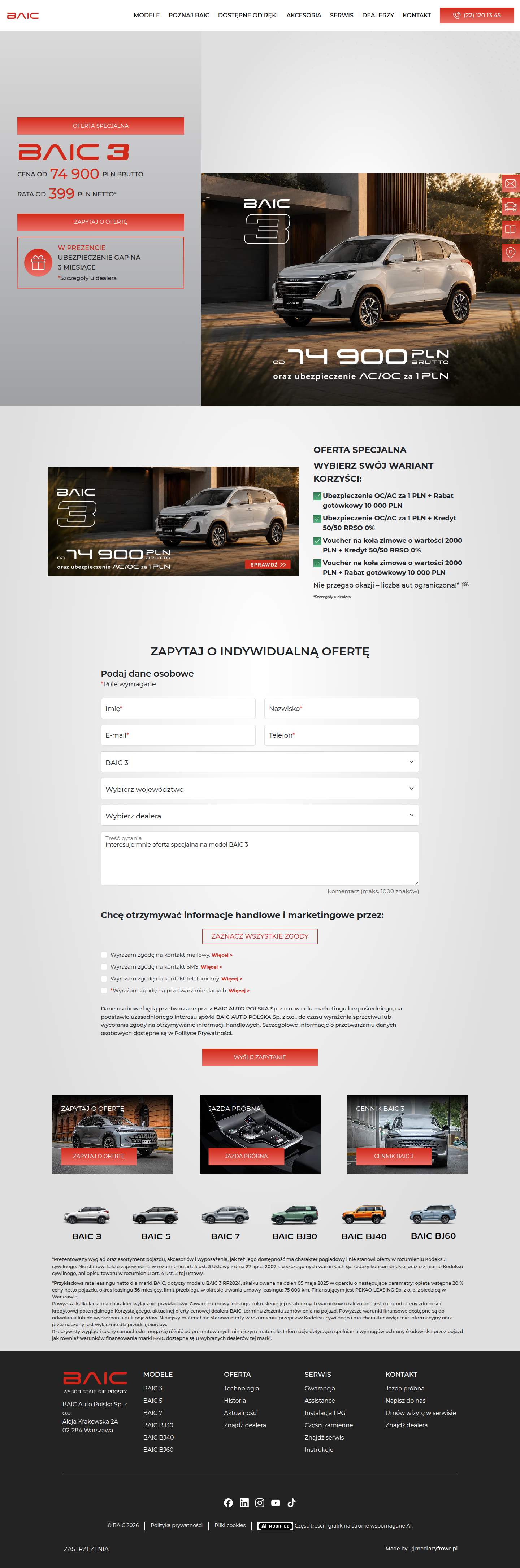 BAIC – offer