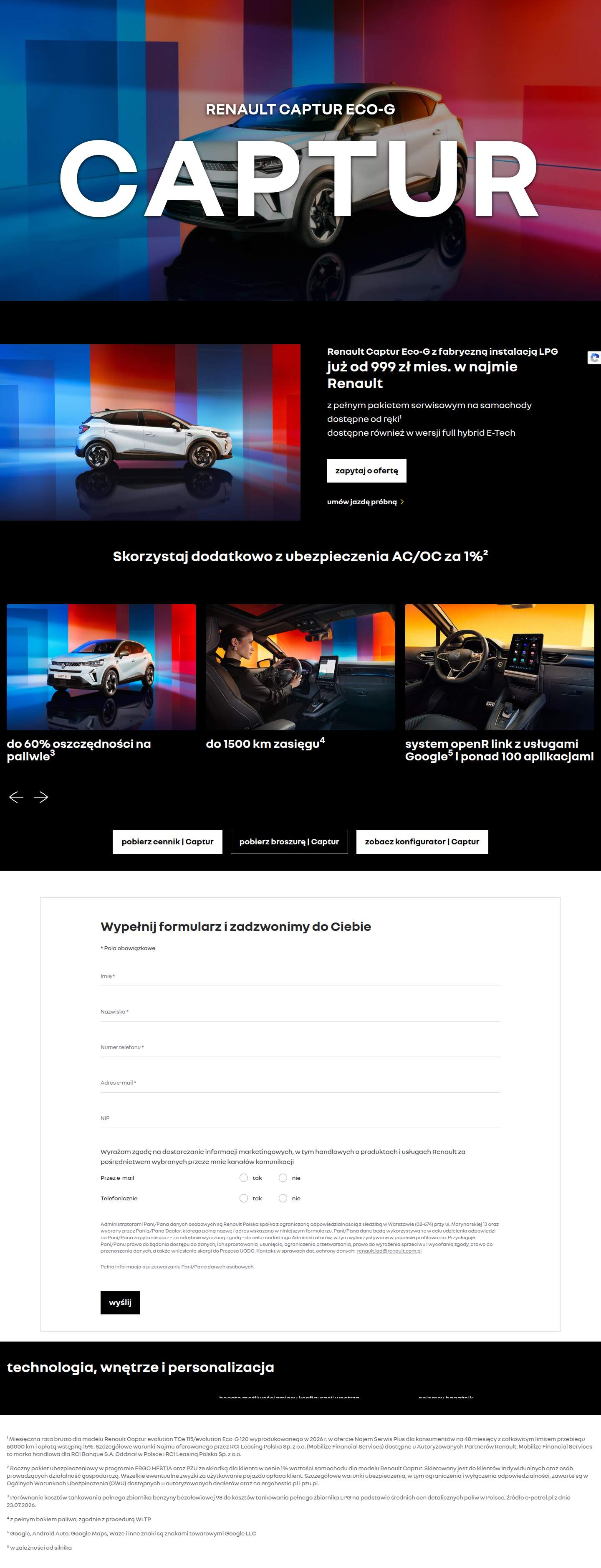 Renault – offer